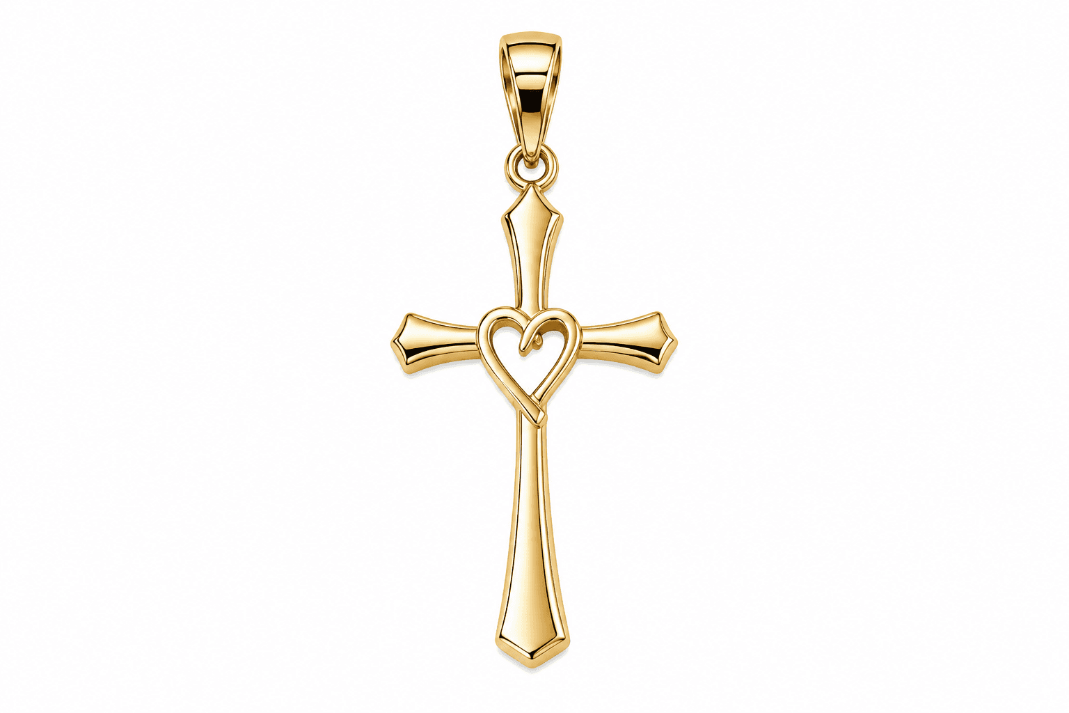 The Love collection, Kainos: an 18K gold piece carrying the promise that nothing can separate you from the love of God