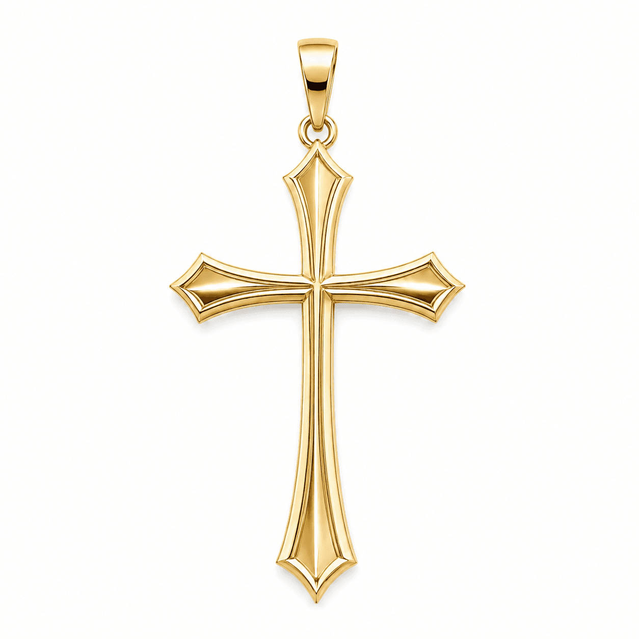 The Trust collection, Kainos: an 18K gold piece carrying the promise that He is holding the plan you cannot see